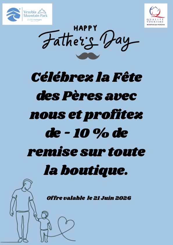 Offre Fête des Pères Boutique 2026