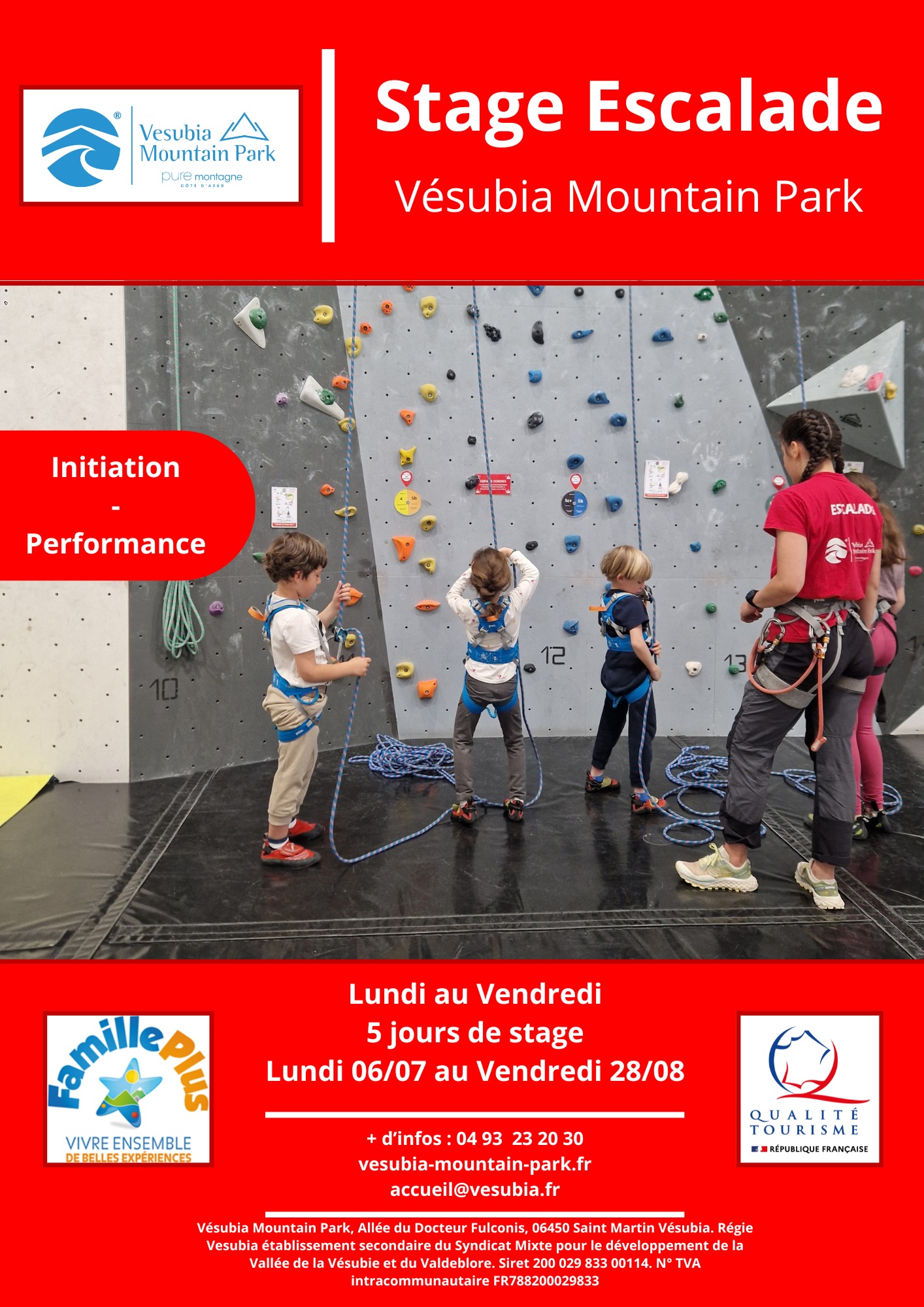 Stage Escalade 2026