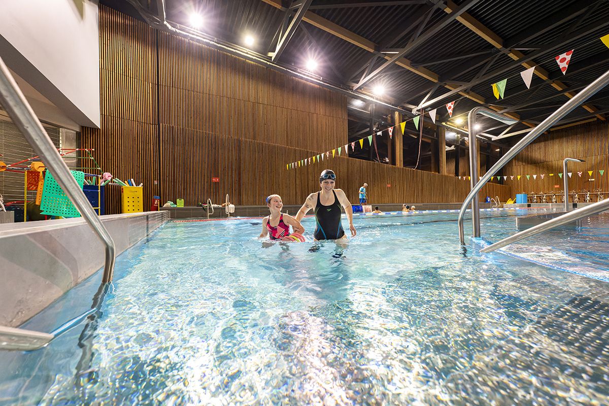 Accès libre piscine