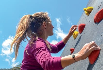 Climbing wall